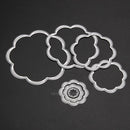 7Pcs/Set Flower Circles Metal Cutting Dies Stencils DIY Scrapbook hv2n