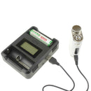 Mini Powerful Intelligent 2 Slot LCD 3.7V Battery Charger 18650 26650 Battery
