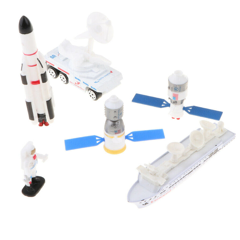 Alloy Models Space Shuttle Rocket Aircraft Spacecraft Kit 1:64 Kids Toys A