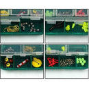 Fishing gear accessories box waterproof box hook box storage box small gree A6Z1