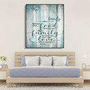 5D DIY Diamond Painting Mosaic Cross Stitch Home Decor (LG030 Family Bless) A