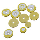 16pc Flute Woodwind Pads Set Yellow Musical Instrument Accessory