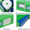 Cassette Mini Portable 500 Times Fiber Optic Cleaning Box Accessories Microfiber