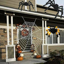 300mm Giant Black Spider Halloween Decoration Indoor/Outdoor Haunted House Prop
