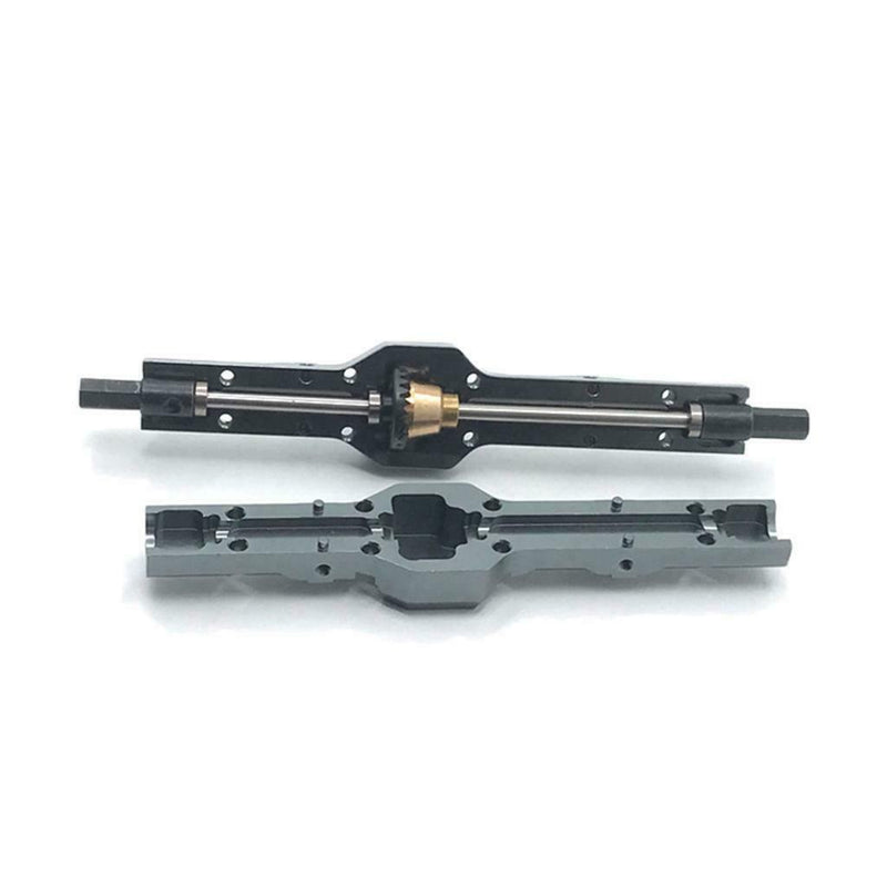 RC Metal Rear Shaft Axle Assembly w/ Differential Gear for WPL B24 Accessories