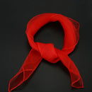 Lovely Fashion Plain Square Chiffon neck Scarf Head Scarves 70 cm x 70cm (R