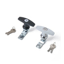 Black T-Handle Garage Door Lock 77mm lock handle garage door latch Black