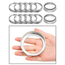 Split-Type Wide Mouth Canning Lids Bands or Plates for Mason Jars 70mm Ring