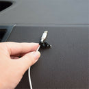 8Pcs Car Wire Cord Cable Holder Tie Clips Line Fixer Organizer Drop Adhesive ME