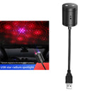 Star Projector Night Light USB Night Atmoshere Light Red Purple 16 Pattern