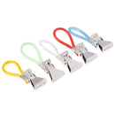 5pcs Towel Hanging Clips Hooks Loops Hand Towel Hangers Hanging Clothes P ME