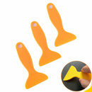 3pcs Mini Car Snow Scraper Shovels Stainless Steel Windscreen Window Ice Scr Hn