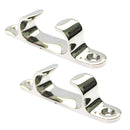 Stainless Steel 6" 150mm Boat Cleat Line Straight Bow Chock Boat Marine 12.5cm