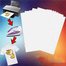 10x/Set T-Shirt Print Iron-on Heat Press Light/Dark Transfer Fabric Inkjet Y6Z5