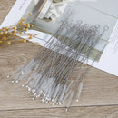 50pcs/lot Bottle spiral soft straw brush stainless steel Cleaning brush to3C