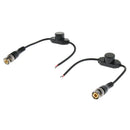 2x Passive UTP BNC Video Pigtail Balun Transceiver Anti-interference