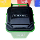 1 Set Mini Trash Cans Storage Garbage Sorting Game Prop Puzzle Toys for Kid