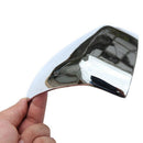 2Pcs Carbon Fiber Style Abs Plastic Side Rearview Mirror Cap Cover Trim For