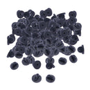 200x Rubber Pin Backs Holder Clutch Badge Lapel Pin Tie Tacks Jewelry Making
