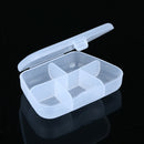 5 Grids Portable Sealed Pill Box Medicine Storage Holder Case Container