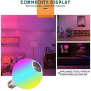 Wireless Bluetooth LED Light Speaker Bulb RGB Remote Control Music Playing Lamp