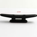 5" Cleat Heavy Duty Black Nylon Open Base Boat & Dock Cleats