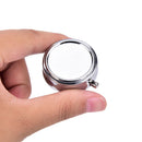 Travel Metal Pill Box Medicine Organizer Container Jewellery Case Storage HoldJR