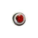 12 crystal steel lip piercing colors blend