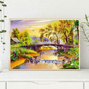 5D DIY Full Drill Diamond Painting Beautiful Scenery Cross Stitch Kit Decor