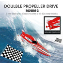 2.4G 4CH Remote Control RC Speed Boat RTR w/ Radio Controller Dual Propeller Red