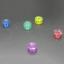 30PCS 1 Set Colored Bobbin Plastic Case Set 30 Sets Of Mixed Color Bobbin