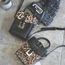 Personalized Box Handbags Mini Cube Design Crossbody Bags For Women Messeng S8S5