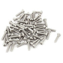 M2 x 8mm 304 Stainless Steel Phillips Pan Head Screws Bolt 60pcs