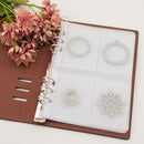 DIY Scrapbooking Cutting Dies Synthetic Leather Storage Book Case (4 Grid) A