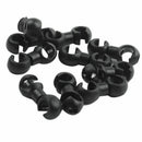 10PCS Rotatable MTB Brake Line Buckle Bike Brake Derailleur Shift Cable Lin
