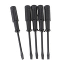 5pcs Small Screwdriver Set, Straight Overlock Machine Flat Head Screwdriver