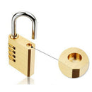 Solid Brass Lock Digit Combination Password Code for Gym Outdoor Locker Case  BX