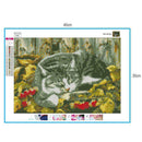 5D DIY Full Drill Diamond Painting Sleeping Cat Cross Stitch Embroidery Kit