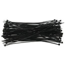 5X(100 Pcs 150 x 1.8mm Electrical Cable Tie Wrap Nylon Fastening Black F8R7)