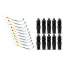 10 Sets MTB Mountain Bike V Brake Noodles Cable Guide Bend Tube Pipe Sleeves