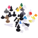 500Pcs Car push pin mixed door trim panel clip fastener bumper rivet retai OZ