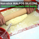 1X(Non-Stick Silicone Baking Mat Pad Sheet Baking Pastry Tools Rolling Doug