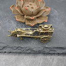Brass Animal Statue Zodiac Ox Home Decor Sculpture Office Desk Ornament Craf Hn