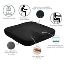 Comfort Office Chair Car Seat Cushion Non-Slip Orthopedic Memory Foam Coccy A8E4