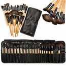 Professional Makeup Brush Kit Set of 32 Cosmetic Make Up Beauty Brushes + Bag A