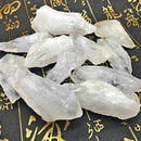 50g Natural Raw White Clear Point Quartz Crystal Heal Stone Rock Specimen Gift