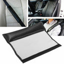 2Pcs Car Safety Seat Belt Shoulder Pads Carbon Fiber Cover Pads Harness Cus C1X6