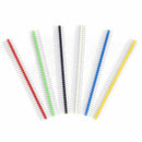 30Pcs 40 pin Breakable Pin Header 2.54mm Single Row Male Header Connector K X3V8