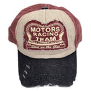 Plain Hip-Hop Re-entry Baseball Cap Boy Adjustable Hat, Wine Red + Navy Blu H1N5