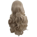 Fashion Realistic Wig Long Curly Hair In Dyeing Chemical Fiber High Tempera